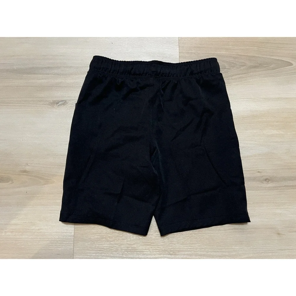 NWT Hurley Boys Hybrid Pull-On Shorts Size Youth 7 Elastic Waist Black Stretch‎